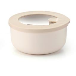 Runder luftdichter Behälter Store & More Bio, S - 350 ml - Dark clay