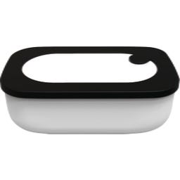 On the Go - Lunch Box with Store&Go Container - White