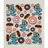 Groovy Goods Panno in Spugna - Police Love Donut