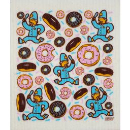 Groovy Goods "Police Love Donut" Sponge Wipe