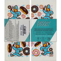 Groovy Goods Panno in Spugna - Police Love Donut - 1 pz.