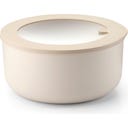 Runder luftdichter Behälter Store & More Bio, XL - 3200 ml - Dark clay