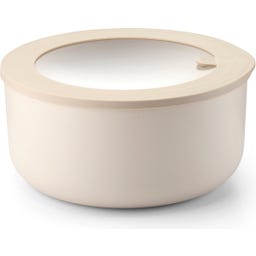 Runder luftdichter Behälter Store & More Bio, XL - 3200 ml - Dark clay