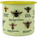 Gift Republic Pot de Fleurs en Émail Abeilles