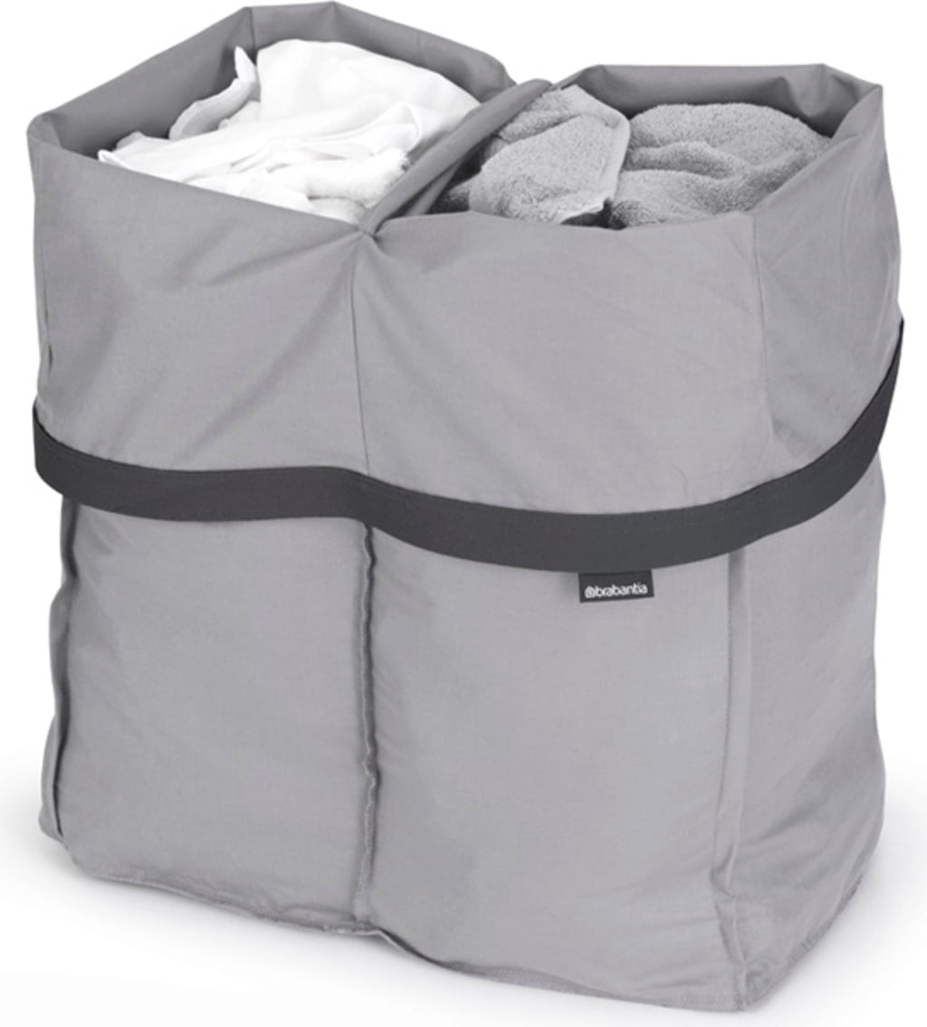 Brabantia Bo Wäschesack für Wäschekorb - 2x 45 Liter