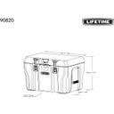 Lifetime Kühlbox 52 Liter