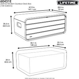 Lifetime Kissen- & Auflagenbox Space L | 515 L