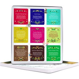 Bio Tee-Geschenkbox aus Metall 