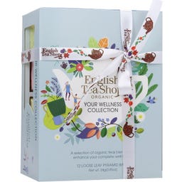 Coffret de Thés & Infusions Bio - Wellness - 12 sachets pyramidaux (24 g)