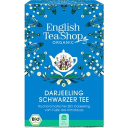 English Tea Shop Darjeeling fekete tea, BIO - 20 teafilter
