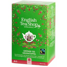 English Tea Shop Bio Zöld tea gránátalmával – Fairtrade - 20 teafilter