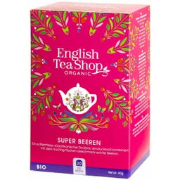 English Tea Shop Infusión de Hierbas Bio Super Berries - 20 bolsitas