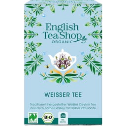 English Tea Shop Thé Blanc Bio - 20 sachets de thé
