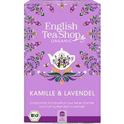 English Tea Shop Organic Camomile & Lavender - 20 tea bags