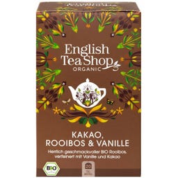 English Tea Shop Kakao, rooibos i wanilia, BIO - 20 torebek herbaty