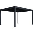 Pergola Grand Tuscan 1214 | inkl. Lamellendach 433 x 370 cm Anthrazit