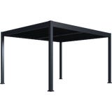 Pergola Grand Tuscan 1214 | inkl. Lamellendach 433 x 370 cm Anthrazit