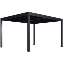 Pergola Grand Tuscan 1214 | inkl. Lamellendach 433 x 370 cm Anthrazit
