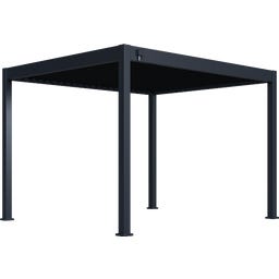 Pergola Grand Tuscan 1012 | inkl. Lamellendach 370 x 310 cm Anthrazit