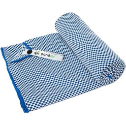Reishanddoek met Bamboe-Actieve Koolvezel - 80 x 40 cm - Blauw
