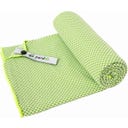 Potovalna brisača z bambusovimi vlakni iz aktivnega oglja, 80 x 40 cm - zelena