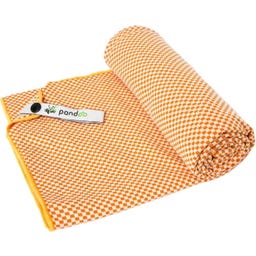 Bamboo Active Carbon Fibre Travel Towel, 130 x 80 cm - Orange