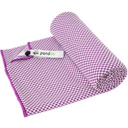 Serviette de Voyage en Fibre de Charbon Actif de Bambou, 200 x 80 cm - Lila