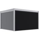 Outdoor Seitenteil für Pergola Grand Tuscan 14 Grau - 1 Stk