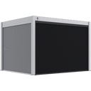 Outdoor Seitenteil für Pergola Grand Tuscan 12 Grau