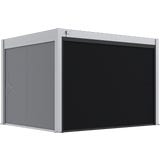 Outdoor Seitenteil f&uuml;r Pergola Grand Tuscan 12 Grau