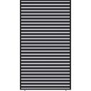 Outdoor Lamellen Sichtschutz für Pergola Grand Tuscan 14 / 135 x 234 cm Grau - 1 Stk