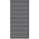 Outdoor Lamellen Sichtschutz für Pergola Grand Tuscan 12 / 114 x 234 cm Grau