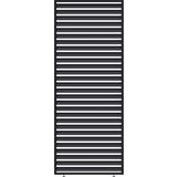 Outdoor Lamellen Sichtschutz f&uuml;r Pergola Grand Tuscan 10 / 94 x 234 cm Grau