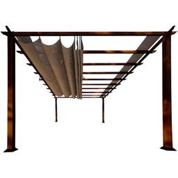 Paragon Outdoor Florenz Gazebo 505 x 350 cm - Cocoa brown