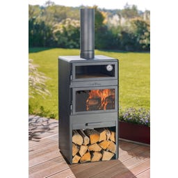 Terrassenofen Vento Plus | Inkl. Pizzaofen