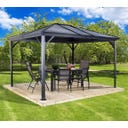 Pavillon Ventura 10x10 / 3 x 3 m, Anthrazit - 1 Stk