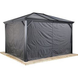 Pavillon Ventura 10x10 / 3 x 3 m, Anthrazit - 1 Stk