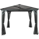 Pavillon Verona 10x10 / 3 x 3 m, Anthrazit - 1 Stk
