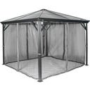 Pavillon Verona 10x10 / 3 x 3 m, Anthrazit - 1 Stk