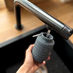 Pandoo Foldable Drinking Bottle - black