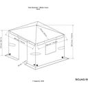 Sojag Copertura Invernale per Gazebo, Grigio - 10 x 10