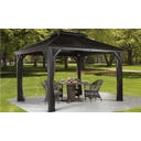 Pavillon Messina 10x12 / 3,6 x 3 m, Anthrazit - 1 Stk