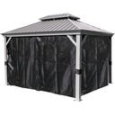 Pavillon Messina 12x16 / 4,8 x 3,6 m, Champagner - 1 Stk