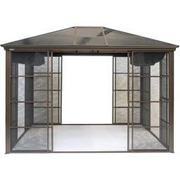 Pavillon Castel 10x12 / 3,6 x 3 m, Bronze - 1 Stk