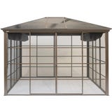 Pavillon Castel 10x12 / 3,6 x 3 m, Bronze