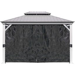 Pavillon Messina 12x16 / 4,8 x 3,6 m, Champagner - 1 Stk