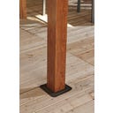 Pavillon Valencia 12x12 Holz-Edition / 3,6 x 3,6 m - 1 Stk