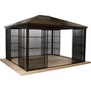 Pavillon Castel 12x14 / 4,3 x 3,6 m, Bronze - 1 Stk
