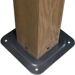 Pavillon Fontana 1012 | inkl. Moskitonetz 3,6 x 3 m, Holzoptik - 1 Stk