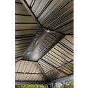 Pavillon Messina 12x16 / 4,8 x 3,6 m, Anthrazit - 1 Stk